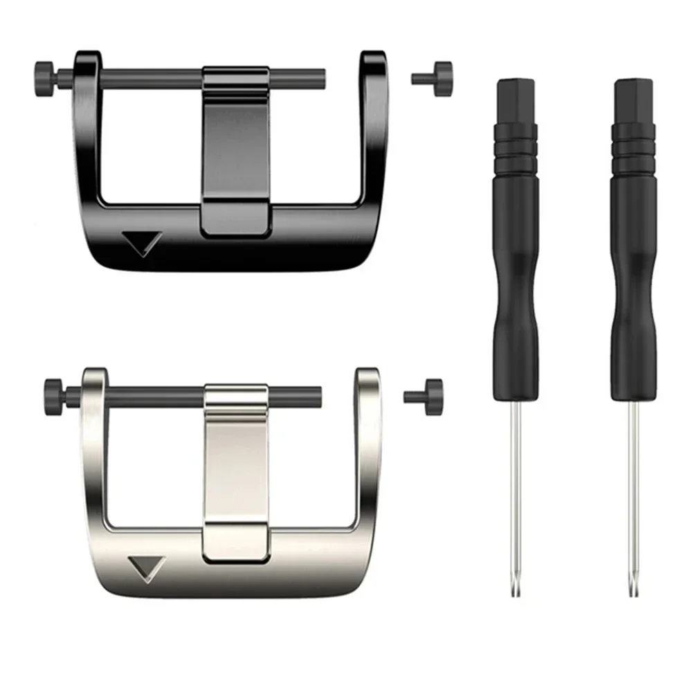 Металлическая пряжка для Garmin Fenix 6 Pro, 22/26 мм, винтовая Пряжка для ремешка часов, аксессуары для умных часов