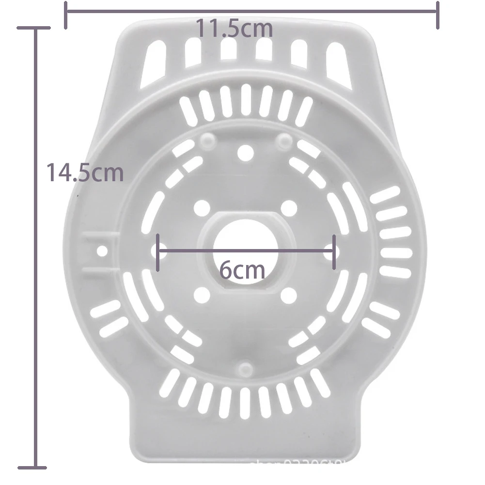 Plastic Fan Motor Cover Front Bracket Protective Shell For Airmate Electric Fan Replacement Parts Black White Gray
