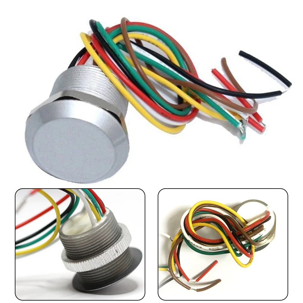 Entrance Guard โลหะ Reader Card Reader ประตูระบบ 125KHz 25 มม./EM4100 โลหะ Access Control Card Reader