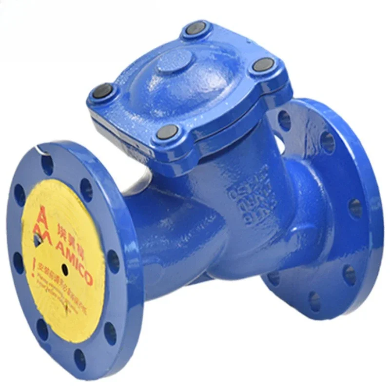 مرشح SY14C-16 شفة من الحديد الزهر Y-نوع صمام مياه الصرف الصحي DN50-DN600