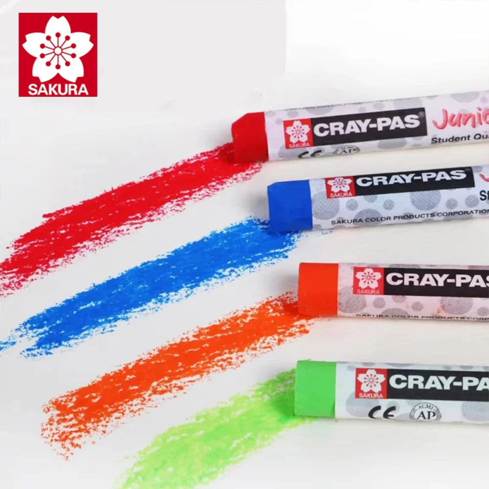 SAKURA Oil Pastel XEP Crayon Color Graffiti Painting Pen Safe Non-toxic Environmental Protection Art Stationery School Supplies