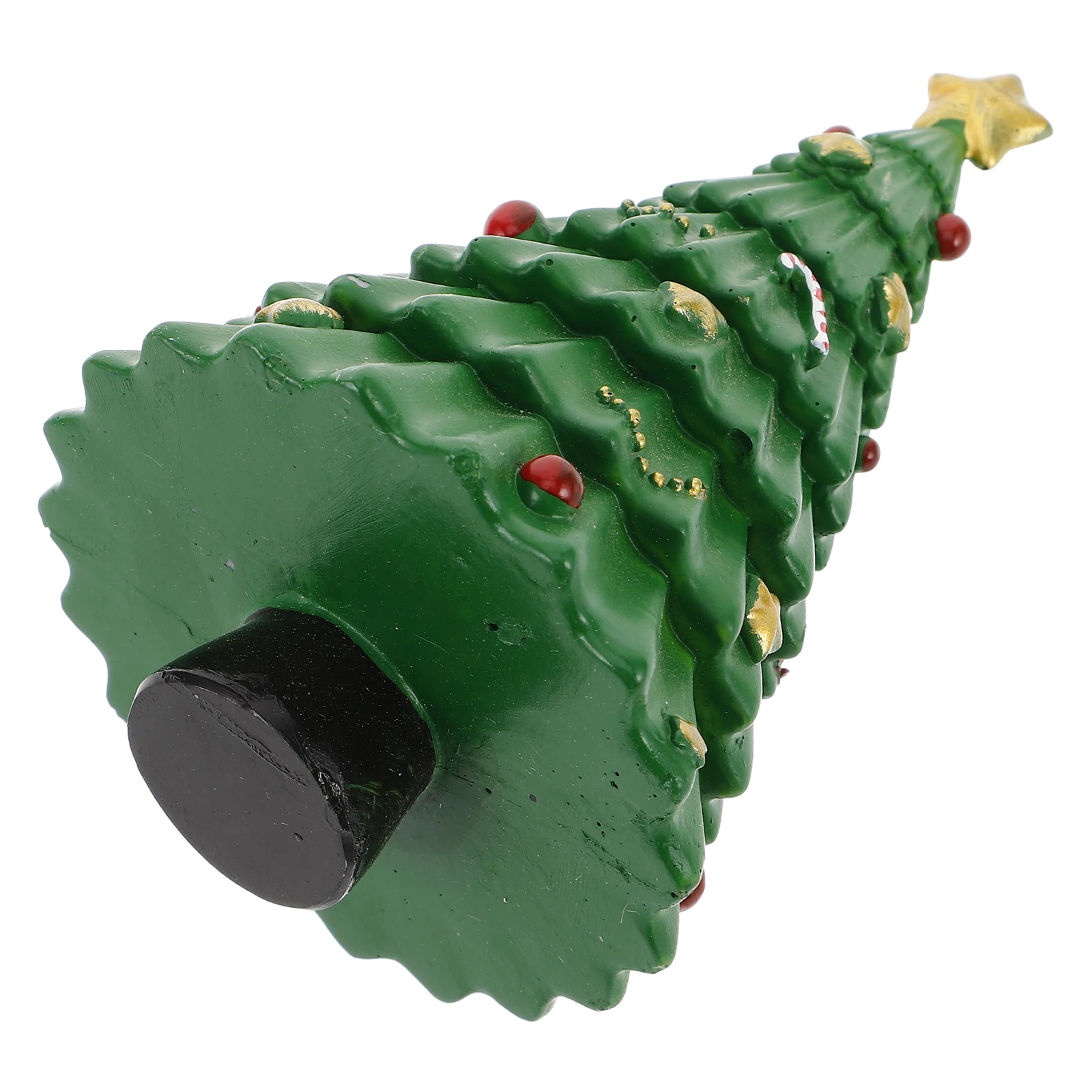 

Table Simulated Christmas Tree Ornaments Artificial Frosted Sisal Trees Holiday Figurine