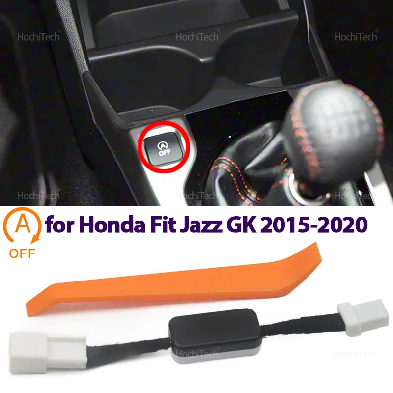 

Для Honda Fit Jazz GK 2015 2016 2017-2020 Автомобильный автоматический стоп-запуск двигателя Система выключения устройства Управление датчиком Plug Stop Cancel