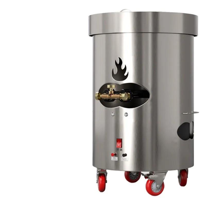 Sugar Fried Chestnut Machine Fried Goods Machine Stall Automatic Gas Electric Heating Small Fried Chestnut Peanut Melon Seed