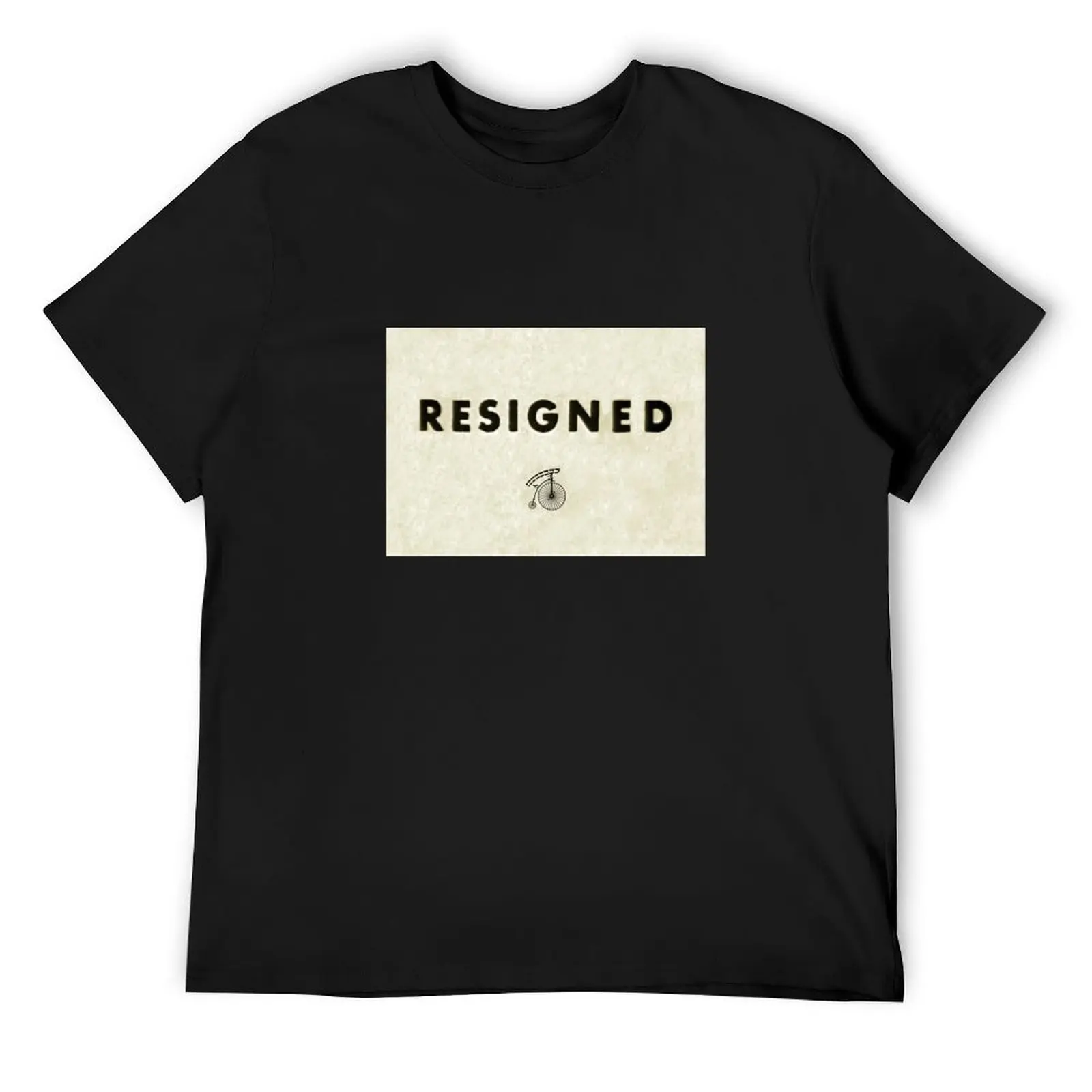 The Prisoner - RESIGNED T-Shirt street wear anime figures shirts graphic tee summer clothes outfits for men