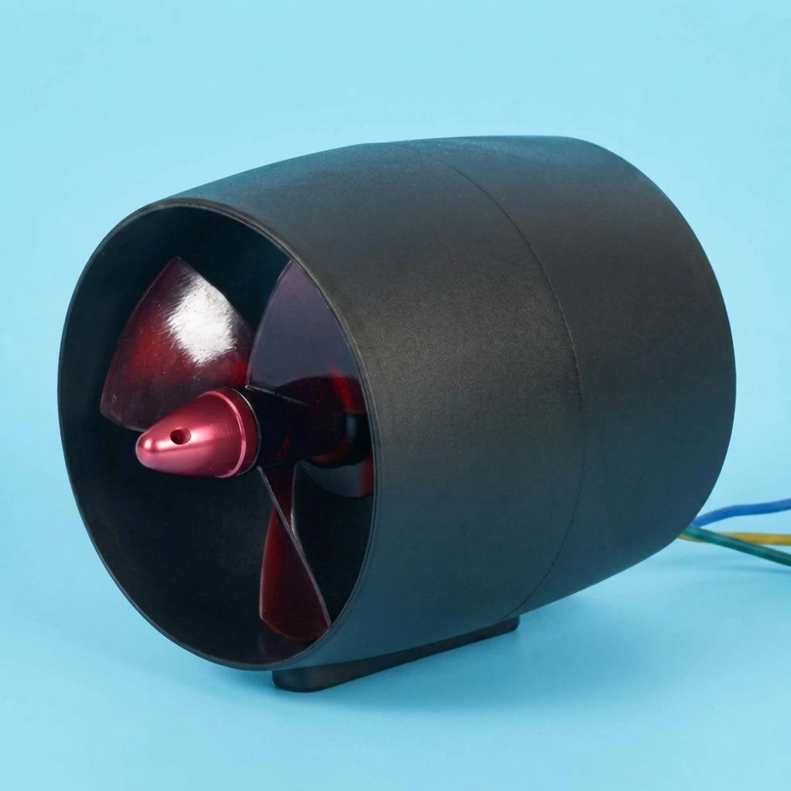 Brushless Underwater Thruster Compact Underwater Thruster Propeller Motor Single Unit Mounting Base Marine Hardware Cable Leads