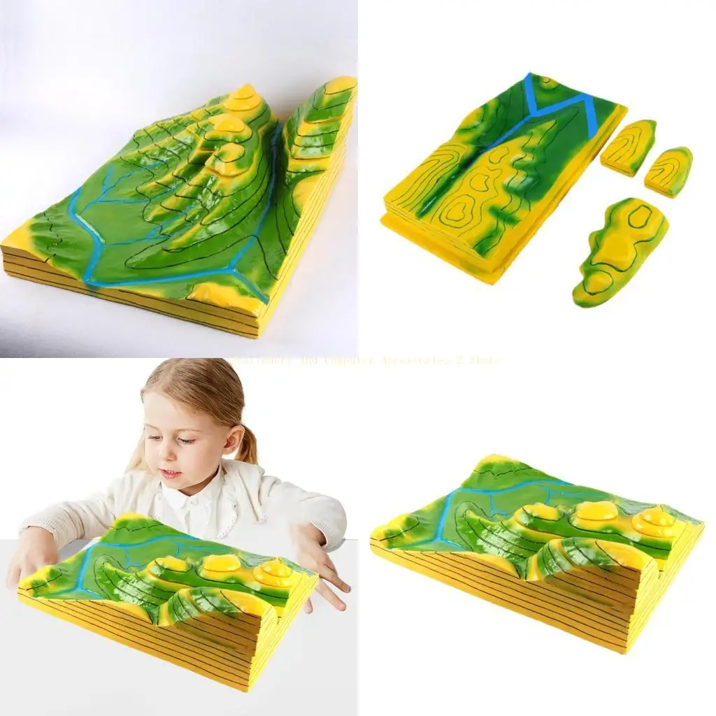 

Educational Terrain Demonstration Models Isohypse Terrain Model For Geography Teachers And Students