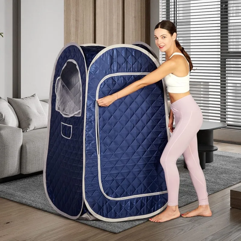 Portable Sauna Tents Newly Upgraded Large Space Sauna, Quick-Folding Sauna Tent (No Steamer Included)