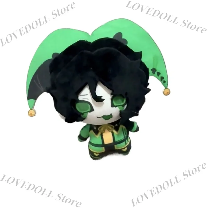 

10cm Game Attributes Harlequin Anime Kawaii Cosplay Soft Cotton Doll Starfish Body Cartoon Cute Toy Collection Figures Decor