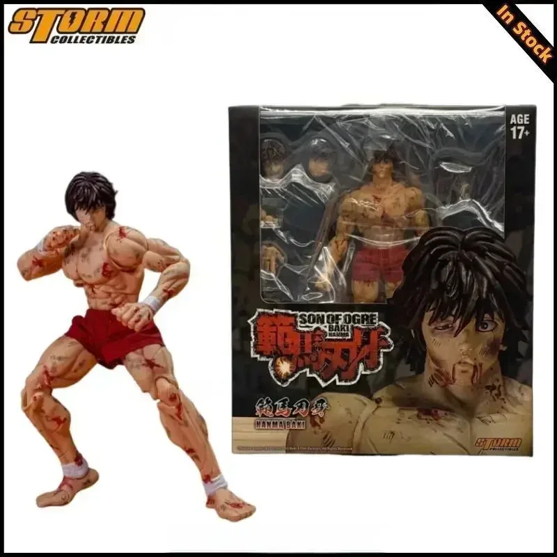 

New Hot Sale In Stock Exclusive Storm Collectibles Hanma Baki 1/12 Super-movable Injured Model - Limited Edition Collectible Toy