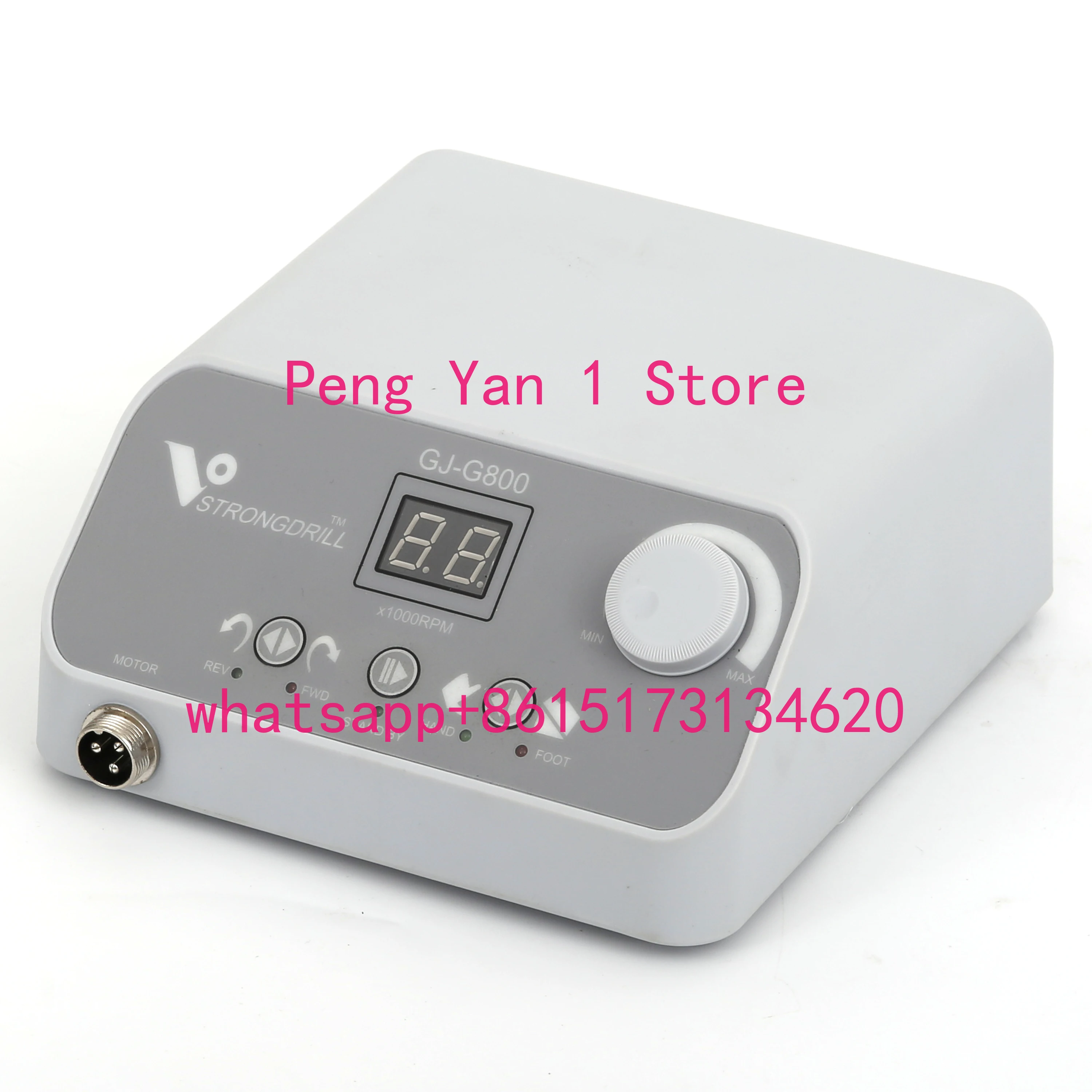 Hot free delivery Powerful drill 50000 RPM brushless nail micromotor GJ-G800 + XM brushless mobile phonenail micromotor