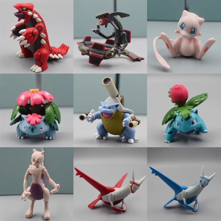 TAKARA \ T \ T \ T \ T \ T \ T \ T \ TBúp Bê TOMY Pokemon Ash Ketchum Blastoise Jolteon Venusaur Magikarp Cubone Anime Hành Động & Đồ Chơi Nhân Vật Đồ Chơi Mô Hình Cho Trẻ Em