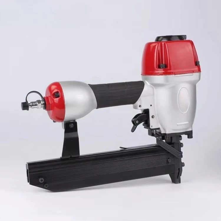 Heavy duty air stapler 25mm-50mm woodworking pneumatic nail gun, nail diameter 1.6x1.4mm