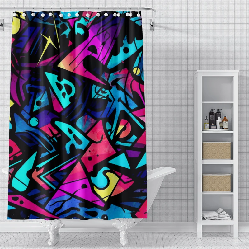 Home shower curtains for bathroom waterproof fabric Modern Nordic style bathroom Curtains shower curtain 180x200 240x180 aaaa