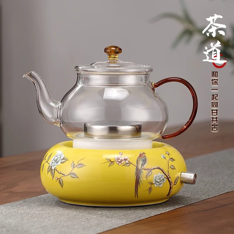 

Electric Clay Oven Mute Fast Pot Household Multifunctional Pyrex Tea Oven Mini Dry Fire Proof