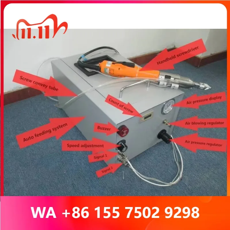Top Selling Products Screwdrier hine with Automatic Screw Feeding System for M 2-M 6 Screw