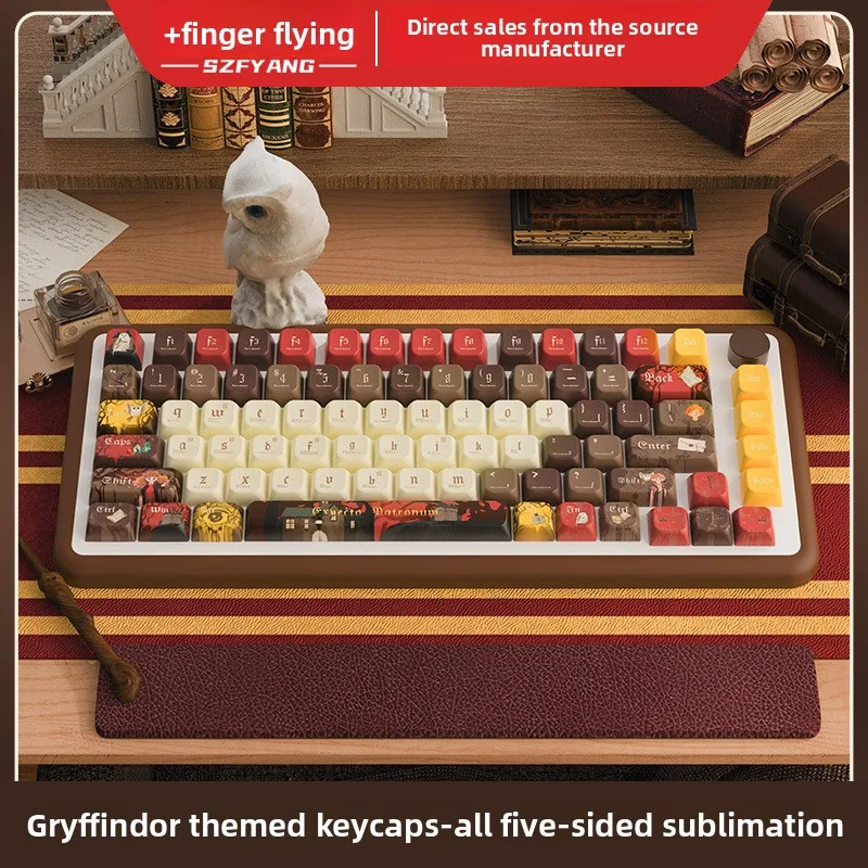 

Оригинальные персонализированные тематические колпачки GryffindorMDAHigh Keyboard CapPBTFull set