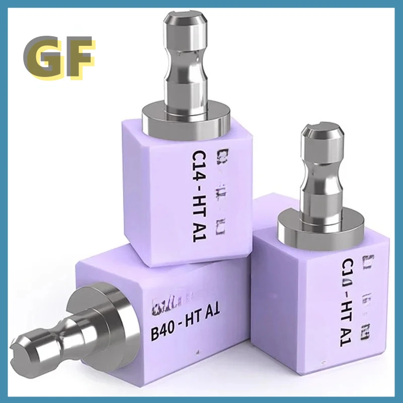 

5Pcs/Box C14 CAD/CAM Lithium Disilicate Dental Translucency Materials Glass Ceramic Blocks Dentistry Lab Materials