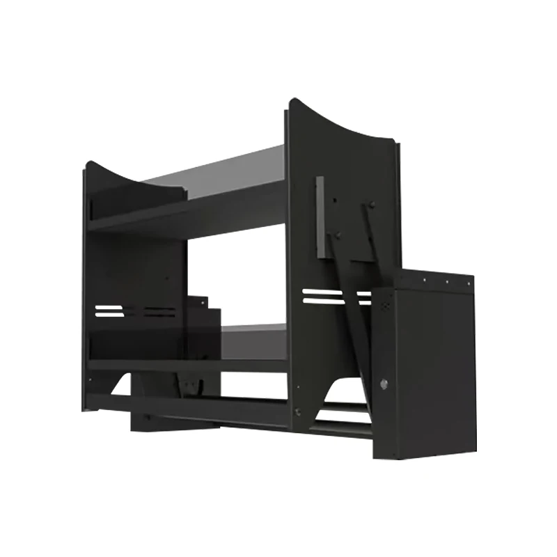 

Kitchen Cabinet Intelligent Lifting Basket Electric Touch Down Flip Buffer Pull Down Seasoning Basket Storage Shelf