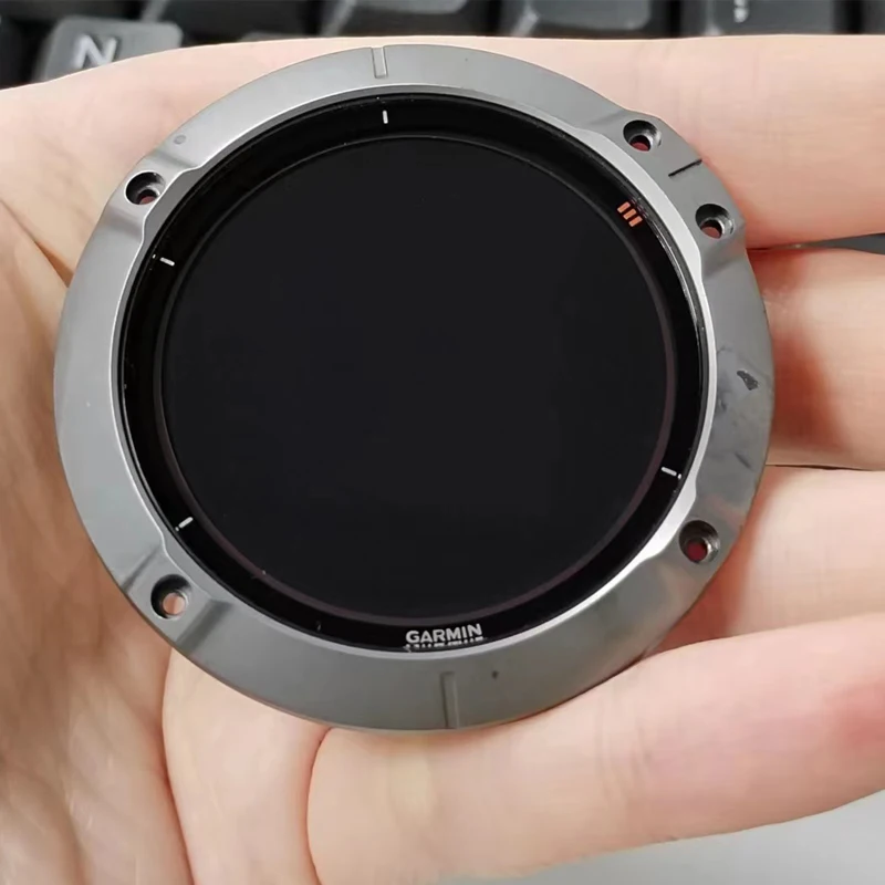 For GARMIN Fenix 6X Pro Solar Fenix 6X Pro Solar LCD Screen With Frame Digitizer Sport Assembly Part Repair