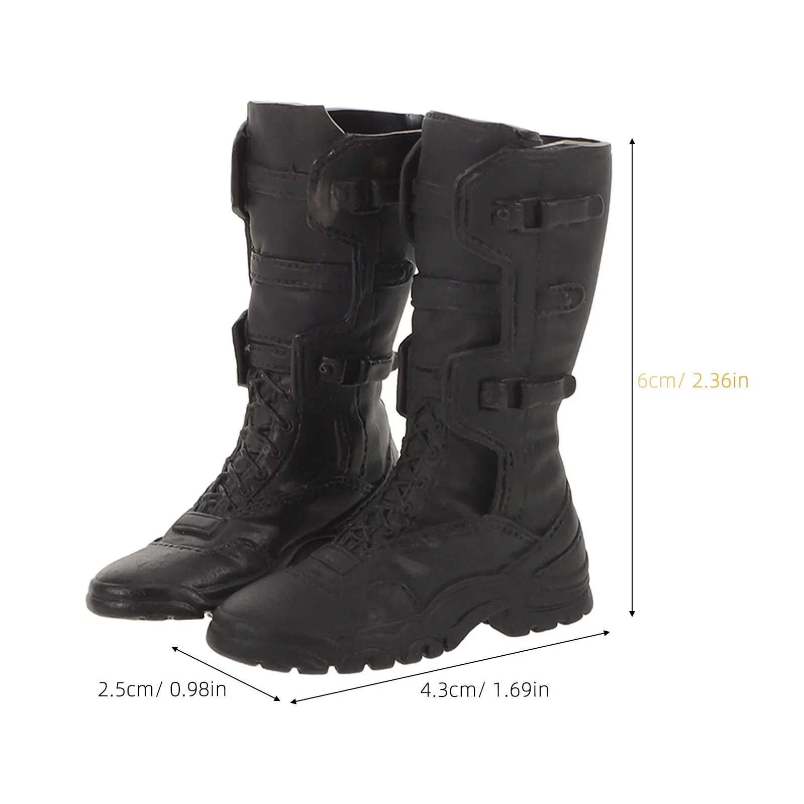 헤비 듀티 직삽형 전투 롱 부츠 방수 야외 사냥 승마 미끄럼 방지 안전화