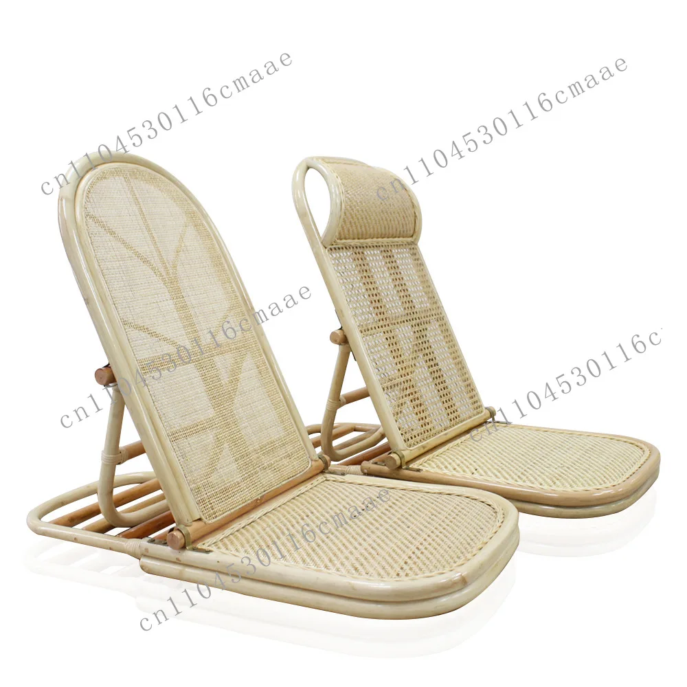 

New Furniture, Leisure Folding Garden Lounge, Rattan and Willow Portable Beach Chair
