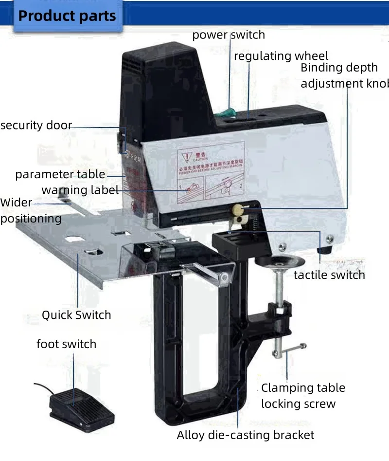 คุณภาพสูงไฟฟ้า book binding เครื่องเย็บกระดาษ Paper Book Binding Flat & Saddle Metal Office เครื่องเย็บกระดาษอัตโนมัติ