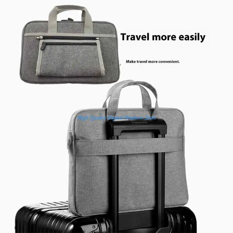 

U2JE Ergonomic Laptop Carrying Bag Oxford Cloth Waterproof Laptop Sleeve For Traveling Portable Computer Protective Sleeve