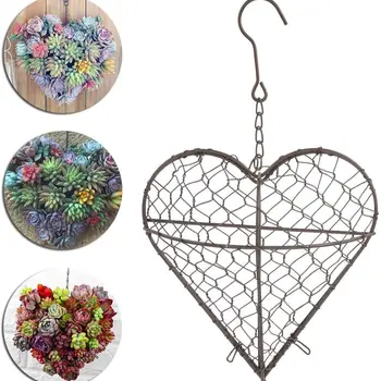 안뜰 단조 행잉 화분, 하트 모양 다육 꽃, 동물 꽃, 실내 화분, 대형 고기 책 