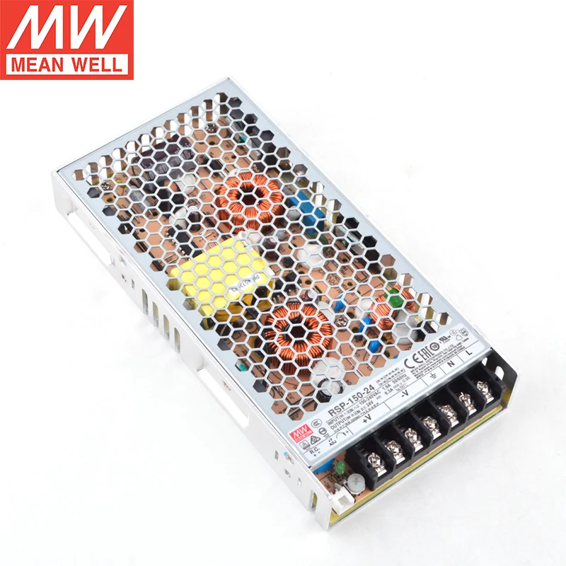 MEAN WELL RSP-150 Series 150W Single Output Power Supply With PFC Function RSP-150-3.3/5/7.5/12/15/24/27/48V