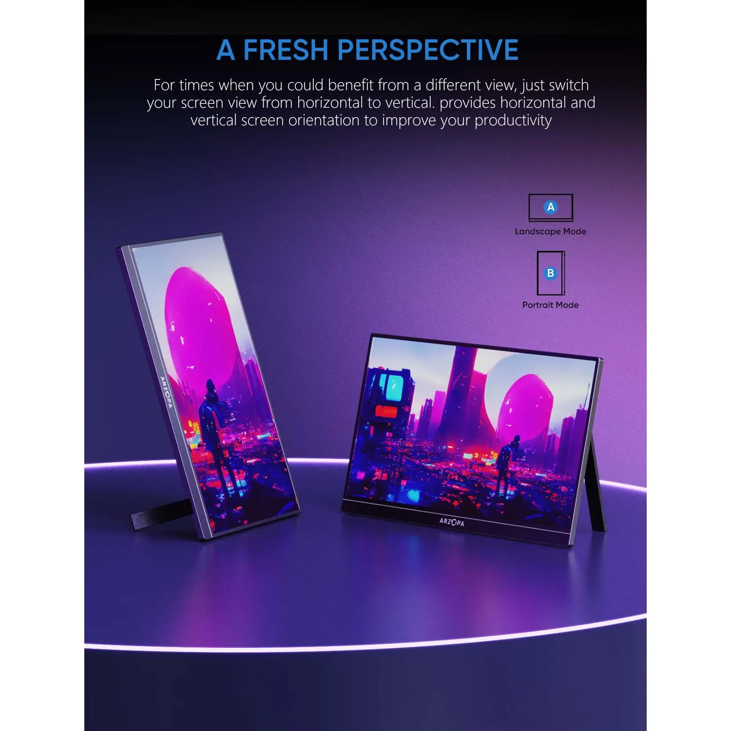 Arzopa Z1F: La Mejor Pantalla Portátil Dual LCD para Juegos y Productividad en 2024