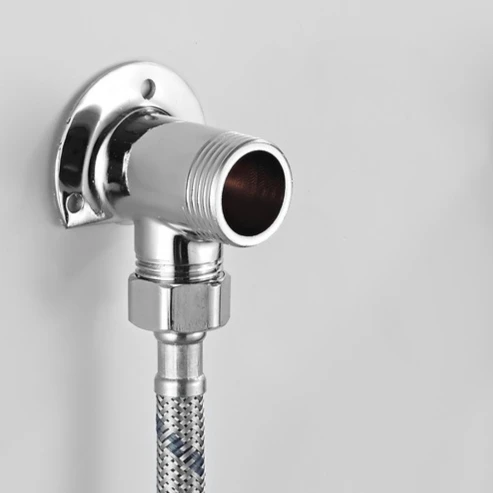 

All-copper Interface Converter Shower Faucet Adapter Fixed Base Kit Assembly Component Household Bathroom Faucet Fixed Base