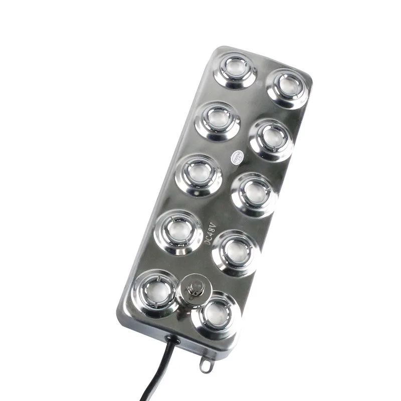 DC48V ความชื้นสัมพัทธ์10หัวพร้อมเครื่องพ่นหมอกอากาศอัลตราโซนิก110V/220V พร้อมเครื่องควบคุมปริมาณหมอกแบบปรับได้