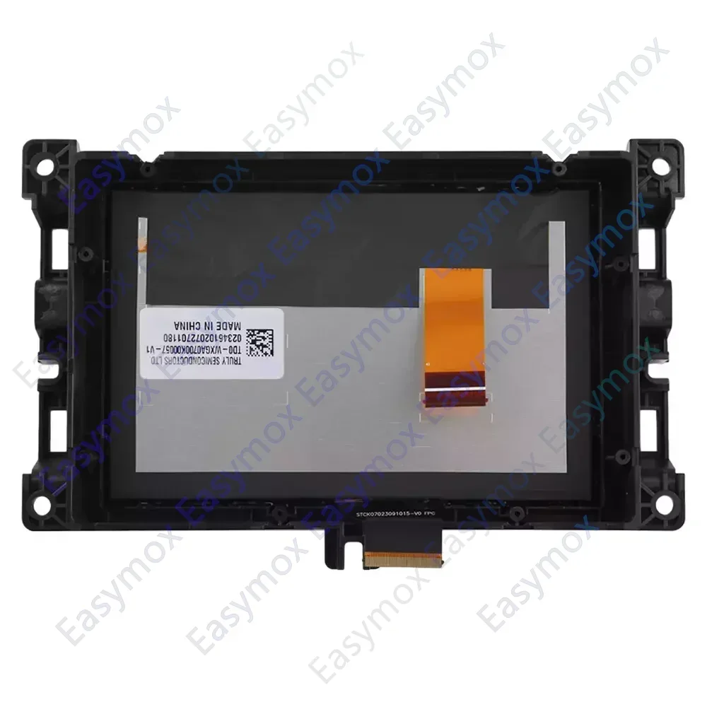 

TDO-WXGA0700K00057-V1 LCD Display with Frame for 2017-2019 Jeep Compass OEM 7" AM FM Screen 68292818AA