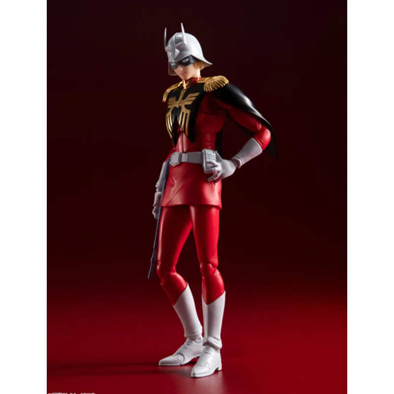 Bandai Original S.H.Figuarts Char Aznable 155mm figurines d'action Anime jouets pour garçons cadeau de noël modèle à collectionner ornements