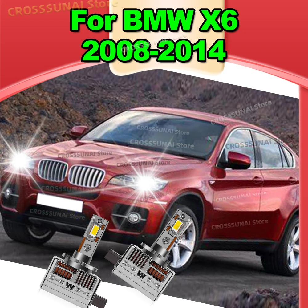 

Лампа для фар Turbo светодиодная лампа CSP Canbus 55 Вт для BMW X6 2008 2009 2010 2011 2012 2013 2014