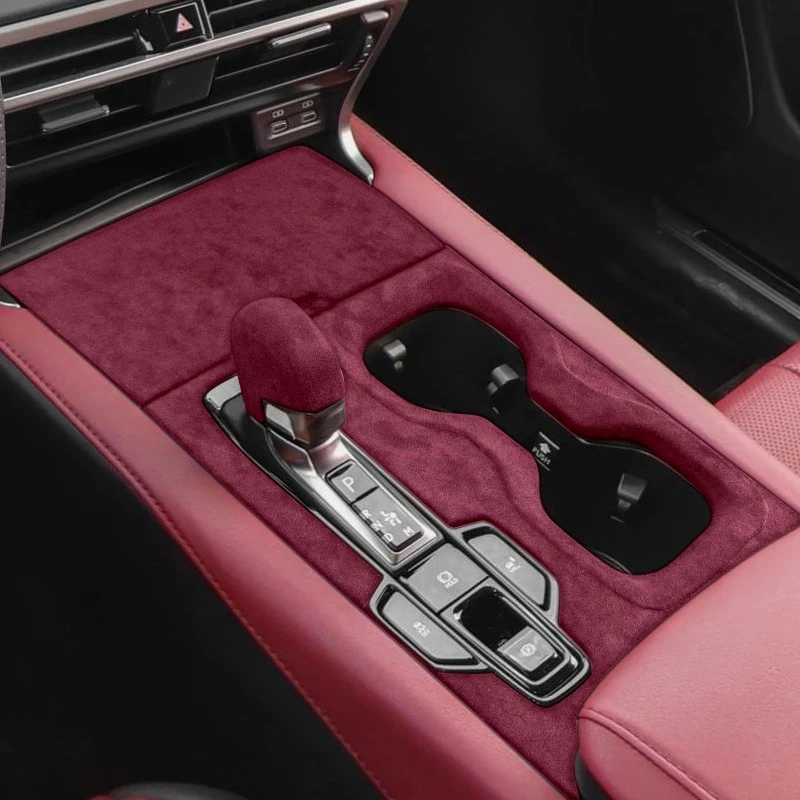 Central Control Gear Panel Flip Fur Armrest Box For Lexus RX350h 2023-2025 RX Gear Change Decoration Accesorios Para Auto Tools