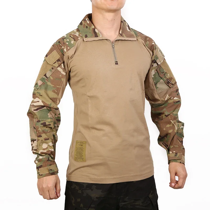 Taktische Shirts GEN3 Combat Tops Herren Camo T-shirts T-shirt Milsim Outdoor Jagd Kleidung Wandern Training militärische Arbeitskleidung