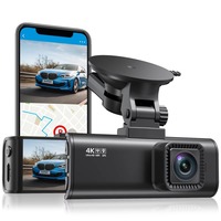 Redtiger Dealer F7NS Front View Ahd Night Vision Mini Dvr 4k Truck Car Camera Dash Cam