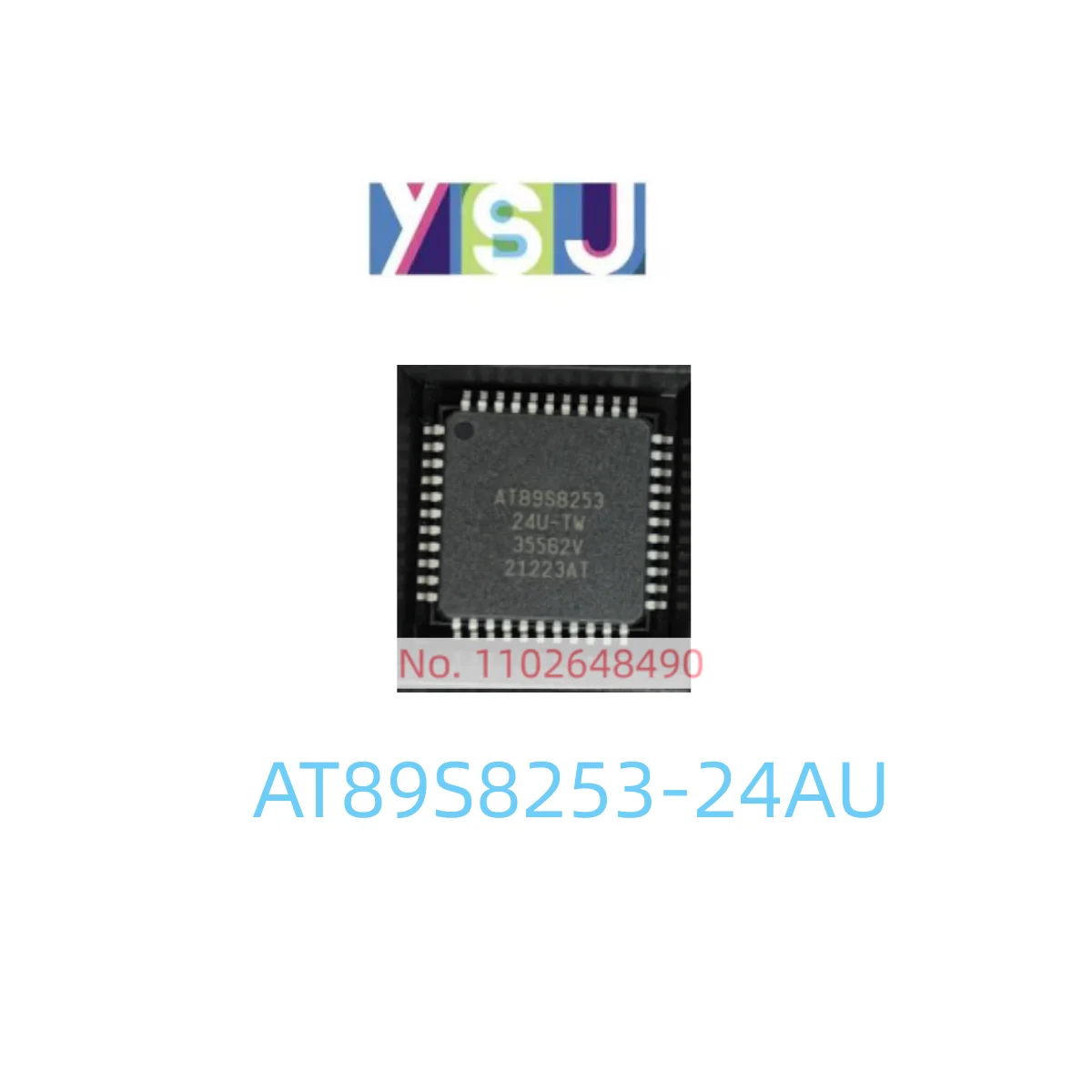 

AT89S8253-24AU IC Brand New Microcontroller EncapsulationTQFP-44