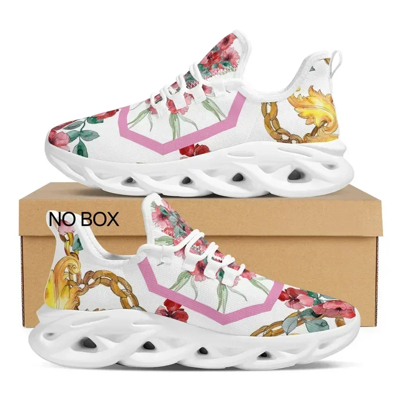 

Summer Shoes Woman 2022 Luxury Golden Floral Design Ladies White Platform Couple Flat Sapatos Femininos De Luxo