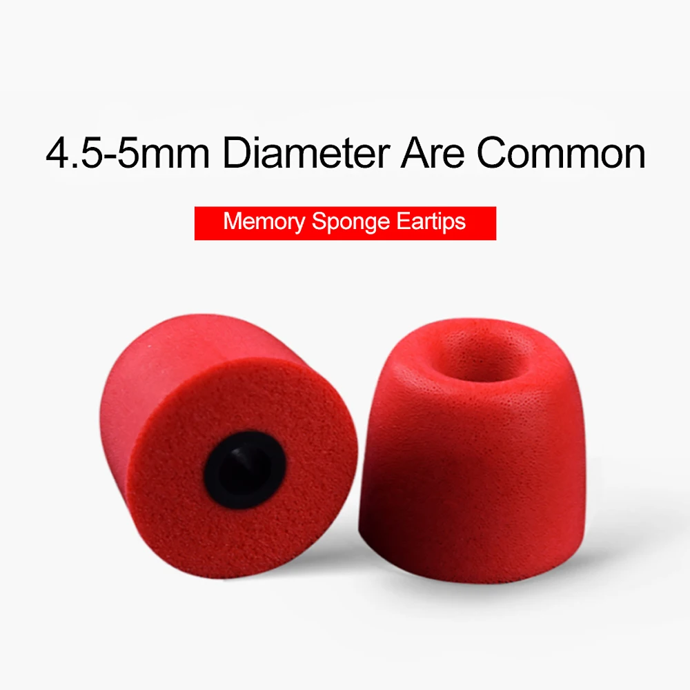 CVJ-auriculares de algodón con memoria, 6 piezas, rebote crónico, esponja de memoria, CSN Mirror CS8 CSE