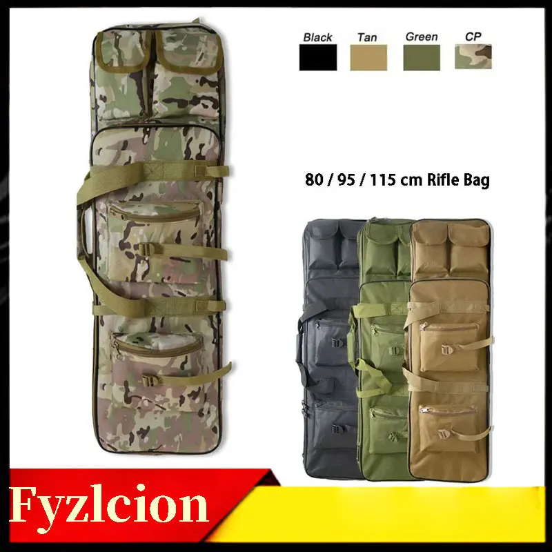 80/95/115cm Fishing Rucksacks Case Nylon Hunting Bag Tactical Backpack