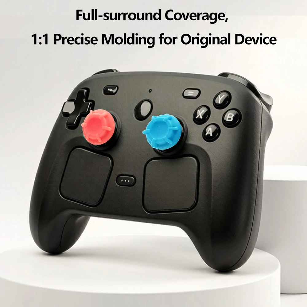 6 in 1 Steam Controller Skin Touch Protect for Steam Controller 2026 Textured Trackpad Protector with Thumb Grip Caps