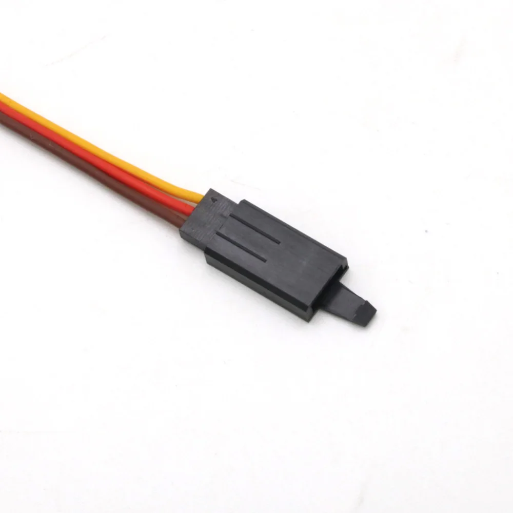 10Pcs 100 /150 / 200 / 300 / 500mm Anti-loose 60 core Servo Extension Lead Wire Cable For RC Futaba JR Male to Female