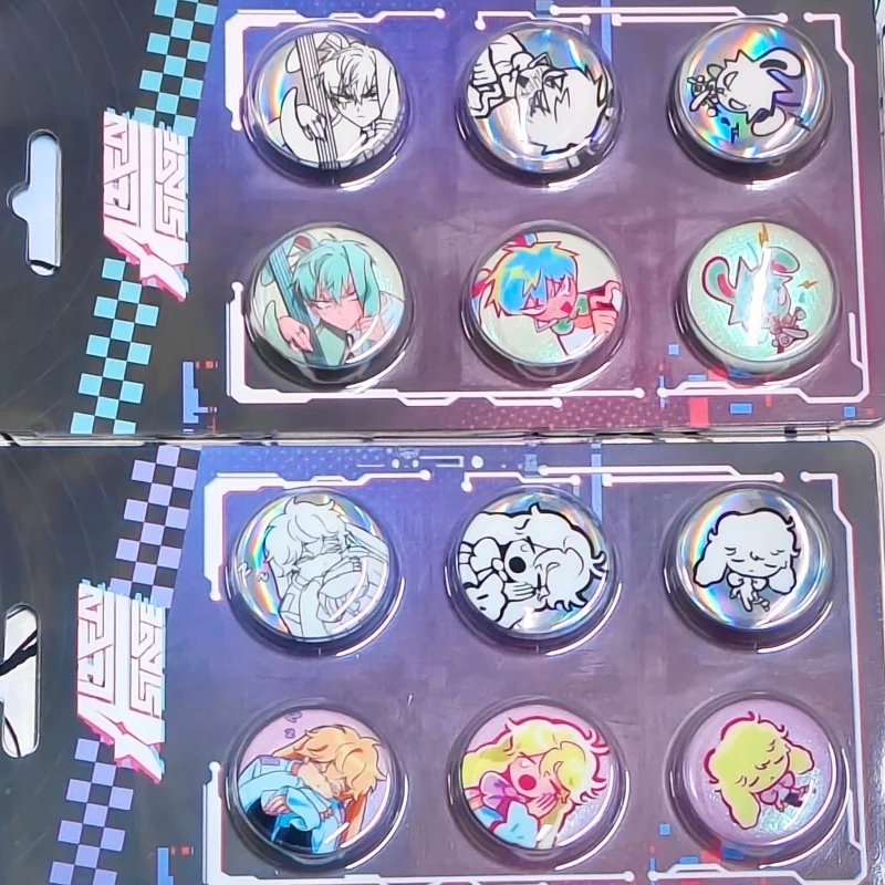 

Горячий оригинальный набор значков и фасоли серии Alien Stage Rabbit - слепая коробка, аниме, периферийное украшение, коллекционная игрушка, подарок-сюрприз