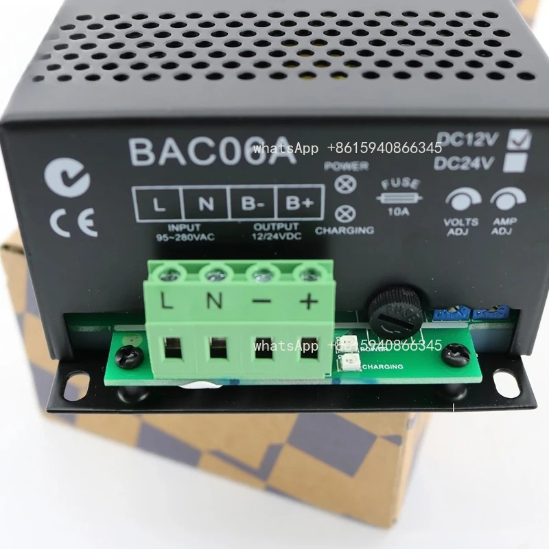 New 12V/24v Car Battery Charger for Lead-acid Starter Batteries Limited Grade Durable Charger switch