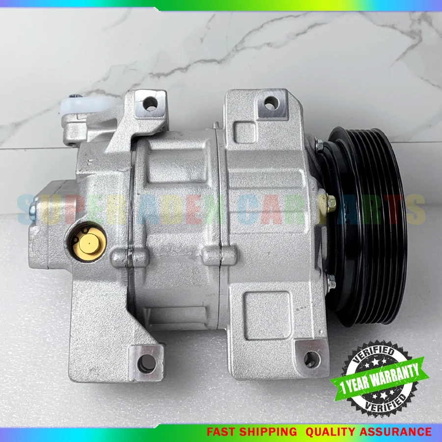 Per Nissan Altima Sentra L4 2.5L 2007-2012 DCS171C Compressore AC 6PK 12V 92600ZX50A Z0005023C 92600ZE90B 92600JA00A 92600ZN40B