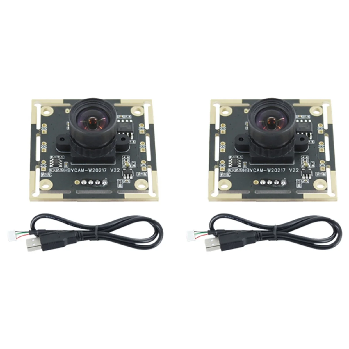 

OV9732 Camera Module 1MP 100 Degree 1280x720 USB Free Driver Adjustable Manual-Focus Camera with 0.5m Cable-AB01