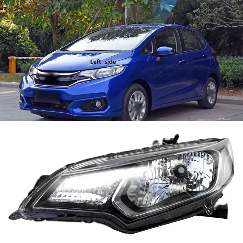 

Car Headlight Turn Lamp For Honda Fit 14-15-16-17-18 HeadLamp Dynamic Turn Signal Automotive Accessories Assembly